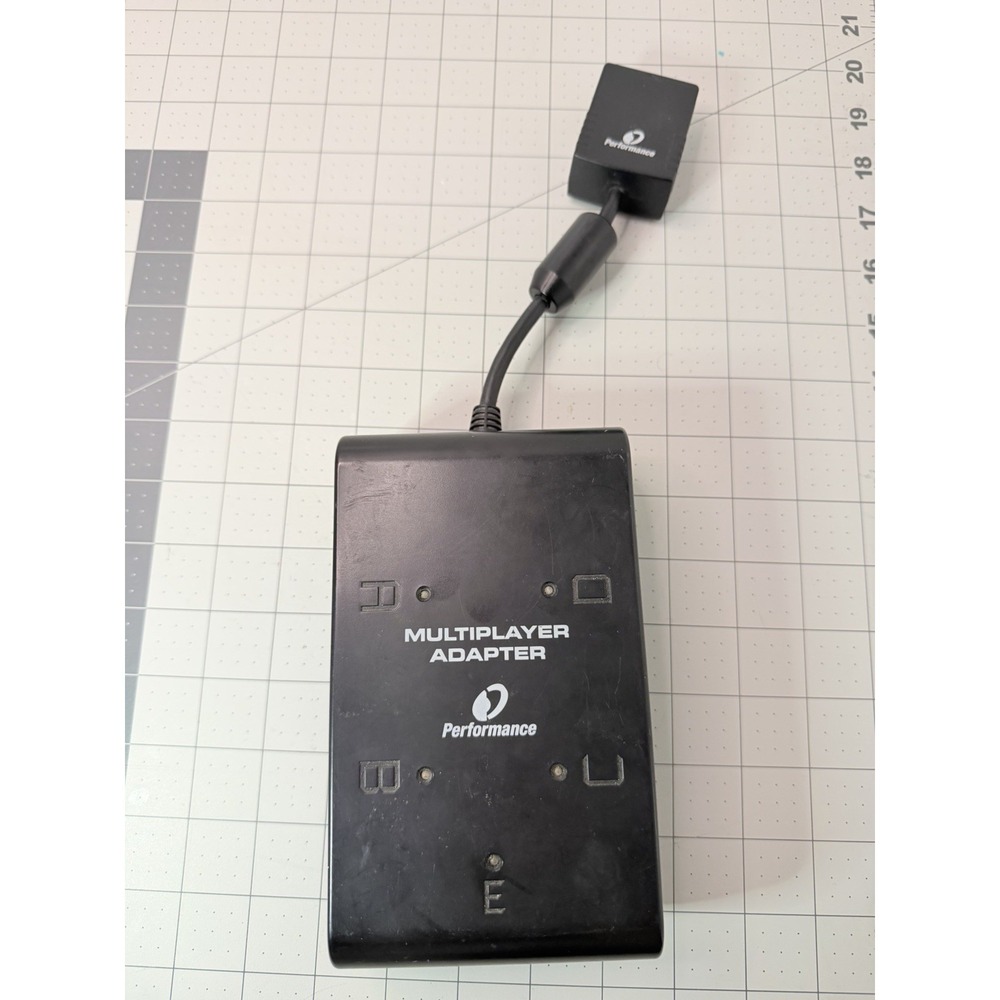 Performance MultiPlayer Adapter Multitap for Sony PlayStation 1 PS1 - Untested